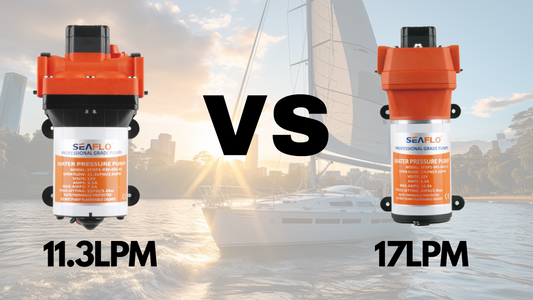 How to Choose the Right Water Pump for Your Caravan & Boat: 11.3LPM vs 17LPM