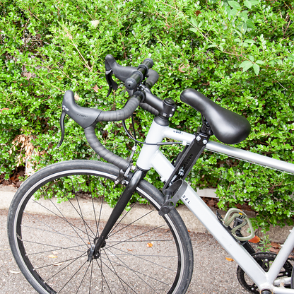 Kids Bike Seat Handlebar Combos Front Mounted for Children Aged 2~5 Years Up to 22kg Fits Most Adult Modern Mountain Bikes Adjustable for Comfort