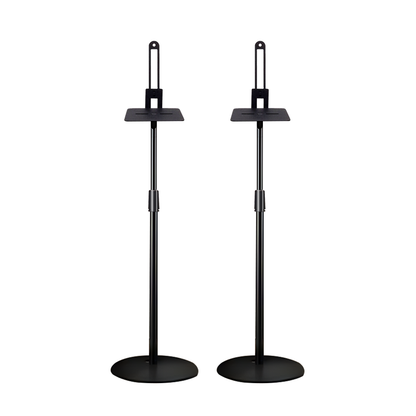 Alston Satellite Speaker Stand Height Adjustable 101-165cm Stand Bookshelf Speaker Stand Set of 2 Floor Stand Mount for Speaker Samsung Q990 Q930 9500s