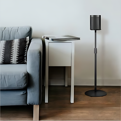 Alston Satellite Speaker Stand Height Adjustable 101-165cm Stand Bookshelf Speaker Stand Set of 2 Floor Stand Mount for Speaker Samsung Q990 Q930 9500s