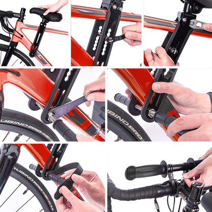 Kids Bike Seat Handlebar Combos Front Mounted for Children Aged 2~5 Years Up to 22kg Fits Most Adult Modern Mountain Bikes Adjustable for Comfort