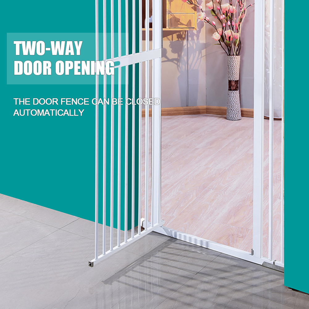 Alston Extra Tall 150cm Baby Pet Security Gate Safety Gate Easy Fit Fence Two Way Opening No Drill Needed Extension Part Width of 10.5/21/32cm Option