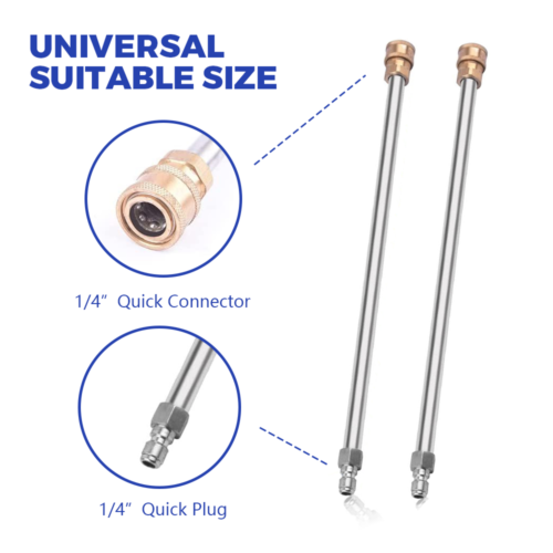 Alston 16.5'' High-Pressure Surface Cleaner-Concrete Cleaner Driveway Cleaner 4000PSI-Stainless Steel with 1/4 Quick Connector For Concrete Driveway Patio Floor